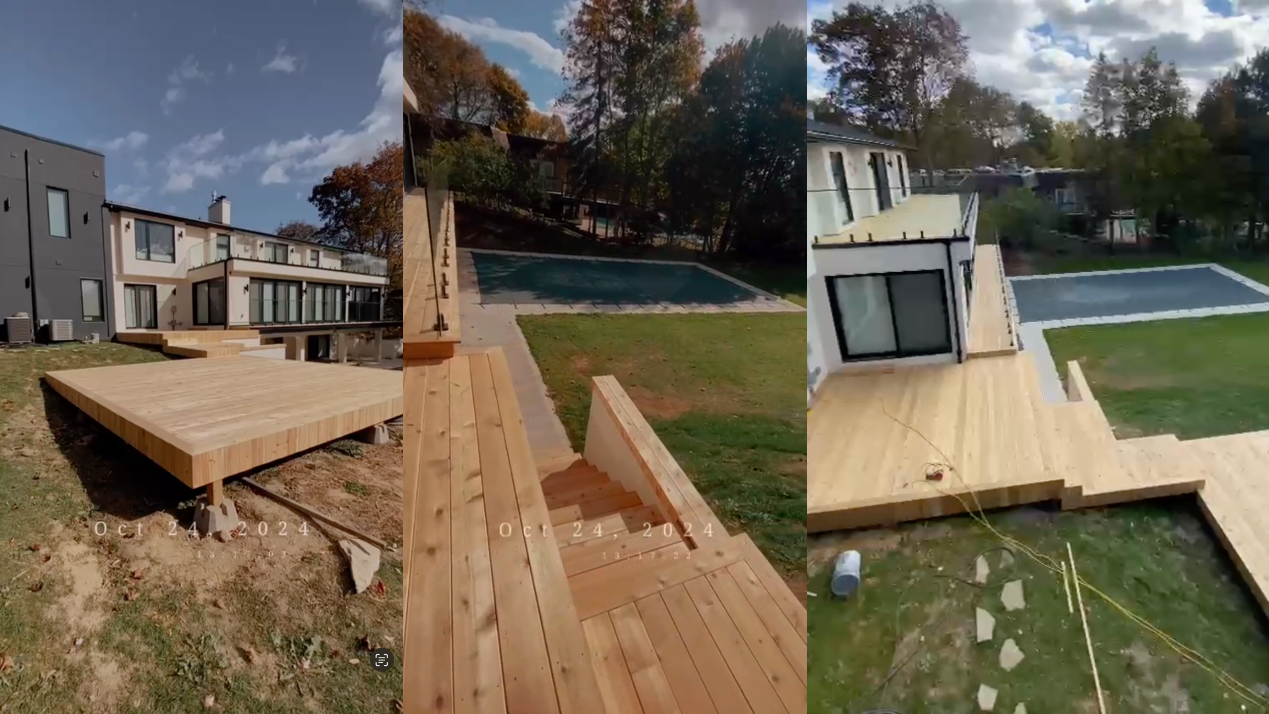 Rouge Home Development - Modern Deck Expansion